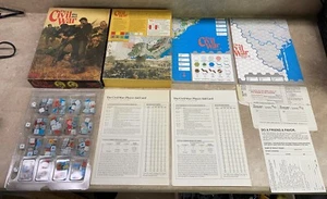 Victory Games The Civil War 1861-1865 Strategy Game 1983 30003 Likely Complete - Picture 1 of 19