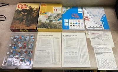 Victory Games The Civil War 1861-1865 Strategy Game 1983 30003 Likely Complete - Image 1 of 4