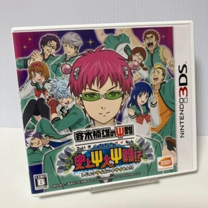 Saiki Kusuo No Sainan Nintendo 3DS Bandai Namco Action Game with Case Japan - Picture 1 of 5
