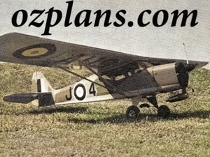 Taylorcraft Auster J4 Giant 72" In WS PRINTED RC MODEL AIRPLANE PLANS TEMPLATES - Picture 1 of 2
