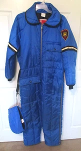 Mono de colección JC Penny moto de nieve cuerpo completo traje de nieve azul grande para hombre” - Imagen 1 de 9
