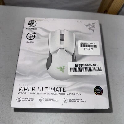 Razer ‎RZ01-03050400-R3U1 White Viper Ultimate Gaming Mouse/Dock - Image 1 of 4