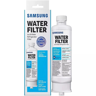 1 PC Genuine Samsung DA97-17376B HAF-QIN/EXP REFRIGERATOR Water Filter - Image 1 of 4