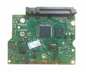 HDD PCB 100687658 REV C Hard Disk Circuit Logic Board Seagate ST3000NC002-1DY166 - Picture 1 of 2