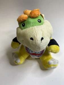 Super Mario BOWSER JR Plush Toy Doll Sanei 2009 Authentic Nintendo - USED - Picture 1 of 11