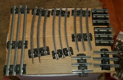 0 GAUGE Straight & curve TRACK 3-Rail 30 Pieces Various Lengths  - Image 1 of 4