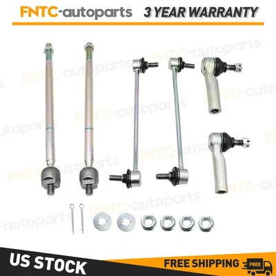 For Toyota Corolla 09-13 Matrix 09-14 Front Inner Outer Tie Rod End Rods Ends Foto 1 de 4