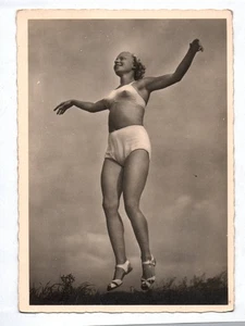 Ak Schönheit der Gymnastik Leichtes Federn 1930er - Bild 1 von 2