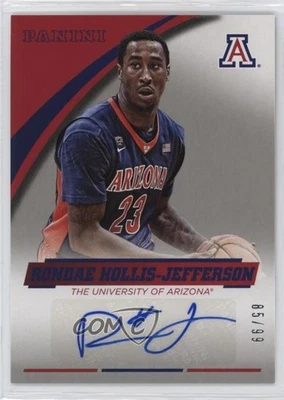2016 Panini University of Arizona Silver /99 Rondae Hollis-Jefferson Auto - Image 1 of 2