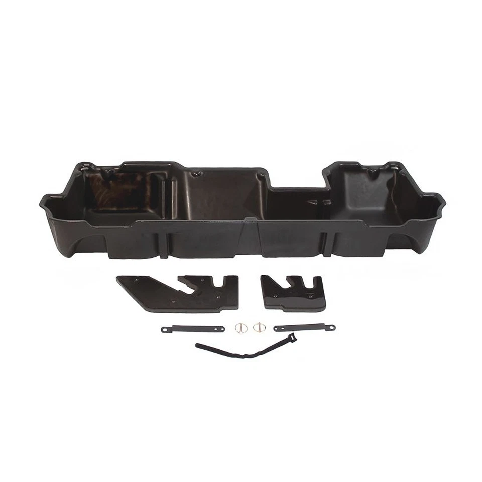 DU-HA Under Seat Black Polyethylene Storage Case for 19-26 Ram 1500 Crew Cab Foto 1 de 4