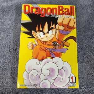Dragon Ball 3 in 1 Shonen Jump Manga art by Akira Toriyama Volume 1-3 Vizbig - Picture 1 of 3
