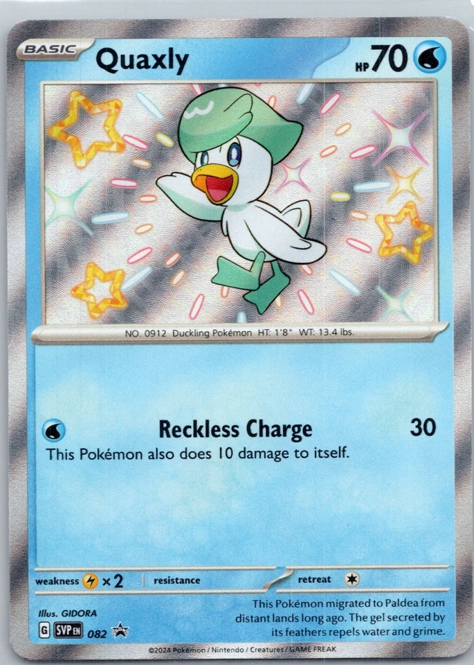 Quaxly Holo Promo SV: Scarlet & Violet Promo Cards 082 NM - Image 1 of 2