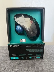 Logitech M570 Ergonomic Wireless Trackball Mouse - BRAND NEW SEALED! - Picture 1 of 2