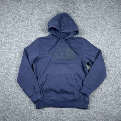Sudadera con Capucha The North Face Adulto Mediana Azul Manga Larga Pullover Gráfico Logo Para Hombre Foto 1 de 4