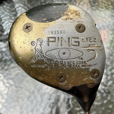 Vintage Karsten Ping Eye 2  5 Wood Driver w/ Steel ZZ Lite USA #183560 - Image 1 of 4