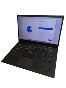 Lenovo ThinkPad P1 Gen 2 15.6" i7-9850H 2.60Ghz 32GB 512GB T1000 Win 11 Sin CA - Imagen 1 de 3