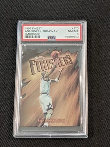 1997 Finest Anfernee Hardaway Embossed Die Cut PSA 8 NM-MT #170 Penny Orlando - Picture 1 of 5
