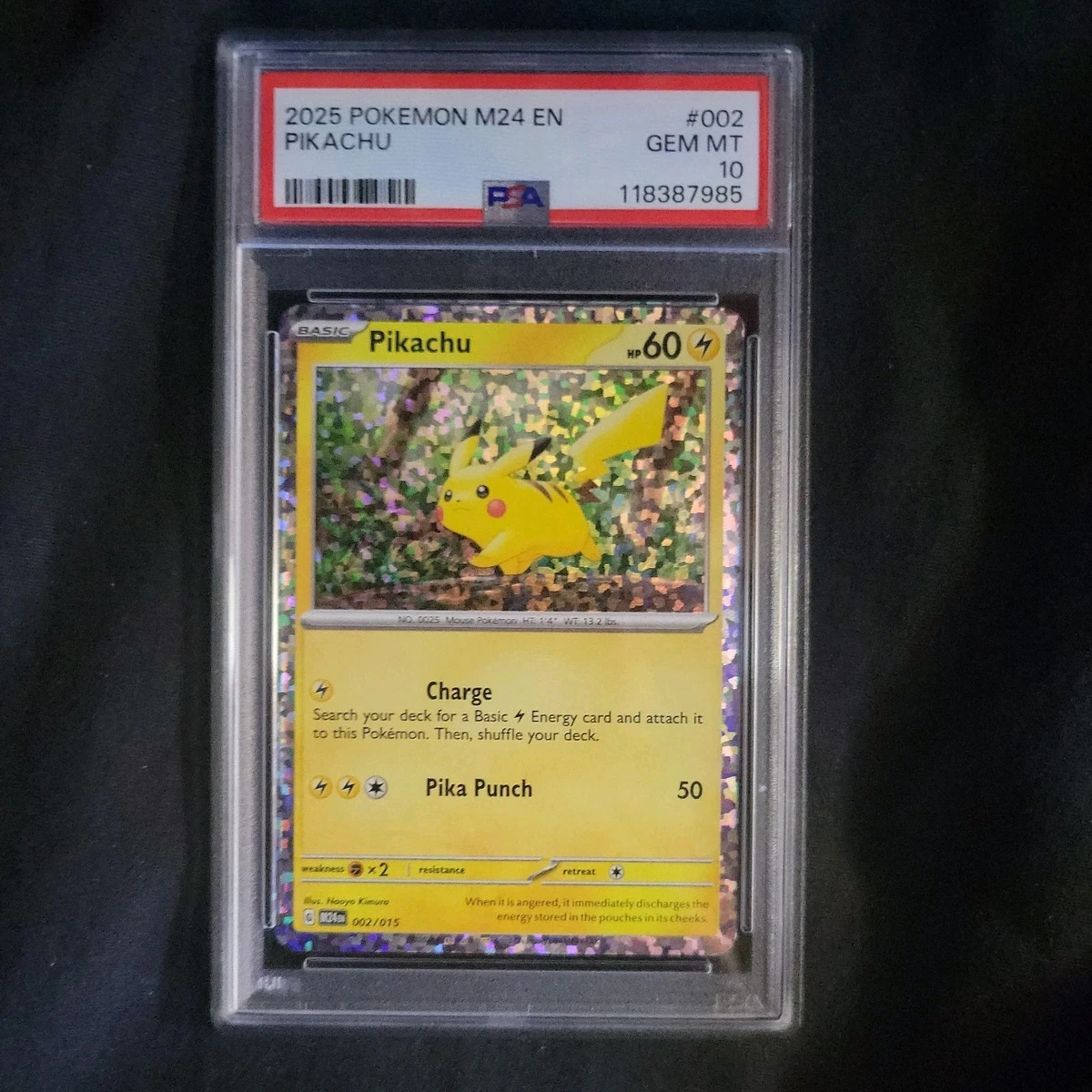 Pikachu Pokémon TCG Professional Sports Authenticator (PSA) Grade