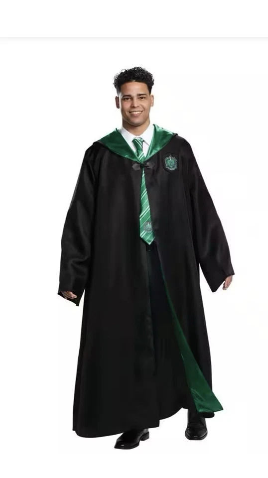 Disguise Harry Potter Slytherin Robe Adult Deluxe Costume Medium M 40-42 #165 - Image 1 of 1