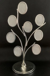 St Michael M&S Vintage Retro Multiple Photo Frame Family Tree Silver Plate NEW - Picture 1 of 5