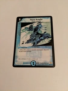 DM01 - 24/110 - Aqua Knight - Duel Masters - English - Rare - DM1 - Picture 1 of 2