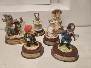 6 x Colección Leonardo de Little Nook Village Adorno Coleccionable - Imagen 1 de 13