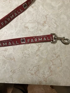Vintage McCormick Farmall Cloth 4’ Long Dog Leash International Harvester - Picture 1 of 5