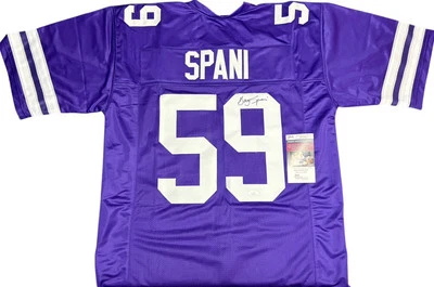 Kansas State Wildcats Gary Spani Signed Custom Jersey JSA Certified - Image 1 of 2