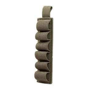 2PCS Tactical 6 Round 12/20GA Gauge Shotgun Shell Ammo Carrier Holder Pouch Bag - Picture 1 of 16