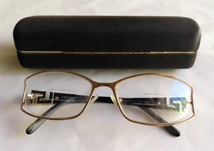 Versace Mujer Vintage Marco Metal Vidrio Tono Dorado - Imagen 1 de 6