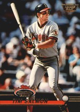 1993 Stadium Club Members Only Parallel Angels Baseball Card #249 Tim Salmon