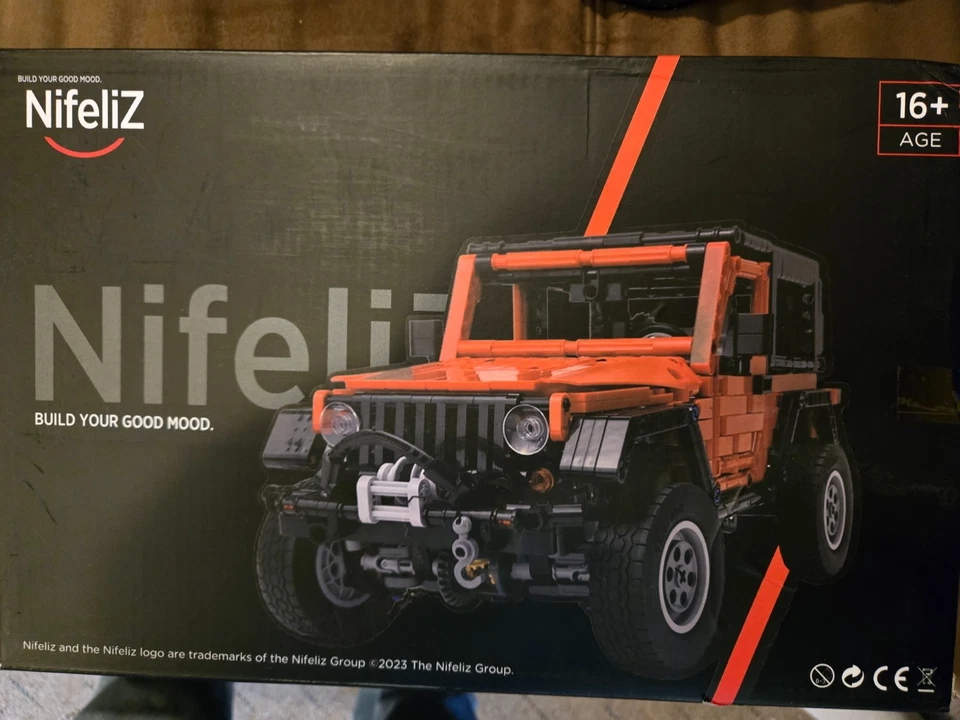 Nifeliz Mini Off Road Jeep Wrangler 1:14 scale truck model car kit - Image 1 of 1