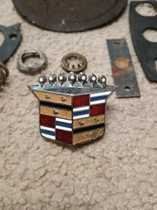 OEM 1967 - 1970? Cadillac Hood Ornament Emblem Trim El Dorado Deville Fleetwood - Picture 1 of 10