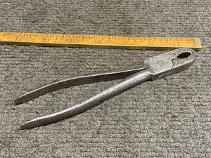 Vintage Utica 3 Diamond Logo 6-1/2” Burner Pliers Early Pat APD. For - Picture 1 of 10