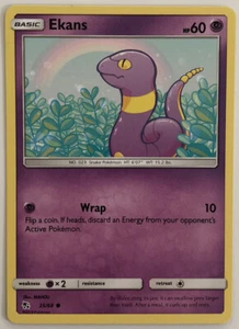 Pokemon Destinos Ocultos Ekans 25/68 casi nuevo/m - Imagen 1 de 1