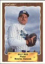 1990 Waterloo Diamonds ProCards #2379 Billy Reed
