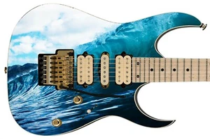 Guitar Skin Axe Wrap Re-Skin The Big Hawaiian 5.0 Chill Surf Wave 538 - Bild 1 von 12