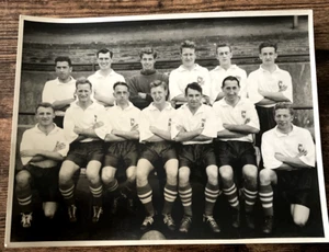 Original press photo Preston North End 1950s TEAM VGC - Imagen 1 de 2