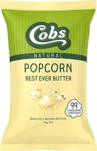 Cobs Natural Best Ever Butter Gourmet Popcorn, 90g - Picture 1 of 5