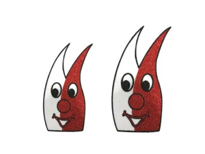 Makotex Bügelbild Glitter Dom 2er ca.9,5-12cm Kölner Dom Applikation Karneval - Bild 1 von 1