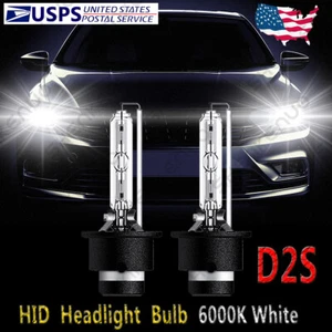 For Cadillac SRX 2010-2016 2PC D2S Front HID Xenon Headlight Bulbs High Low Beam - Picture 1 of 12