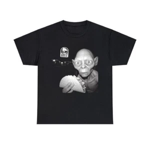 The Lord of the Rings Gollum Taco Bell T-Shirt, Funny Gollum Hoodie - Picture 1 of 4