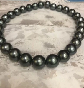 Tahitian South Sea Pearls. 13x15mm - Picture 1 of 12