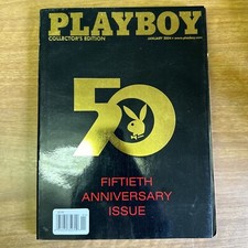USA PLAYBOY MAGAZINE JANUARY 2004 @@ 50TH ANNIVERSARY ISSUE VERY GOOD CONDITION