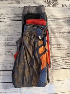 Lot Of 4 Shorts Youth Boys Size 4 Athletic Basketball Bundle - Picture 1 of 7