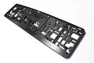 Universal European Euro License Plate Holder Frame Trim Surround Tag Bracket VW - Picture 1 of 4