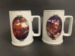 1996 Coca Cola Collector Edition Coffee Mugs 2 Total - Picture 1 of 5