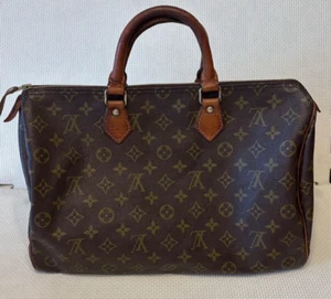 LOUIS VUITTON Speedy 35 Monogram Boston Bag - Picture 1 of 10