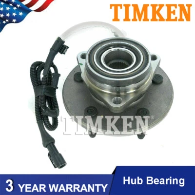 Conjunto de cojinete de rueda delantera y buje TIMKEN para Ford F-150 2000-2004 4x4 con ABS Foto 1 de 4