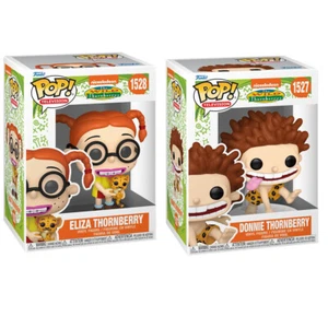 2 SET The Wild Thornberrys - Donnie Thornberry Eliza Pop! Vinyl Figure NEW - Picture 1 of 3